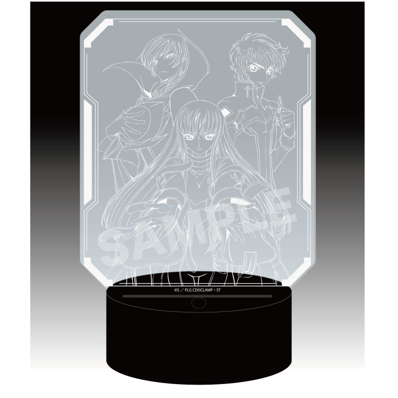 『コードギアス 反逆のルルーシュ』LEDビッグアクリルスタンド 01 集合