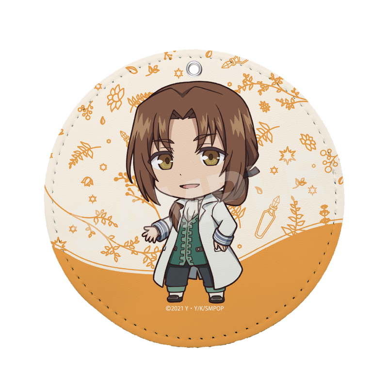 『聖女の魔力は万能です』レザーコースターキーホルダー 03 ヨハン・ヴァルデック