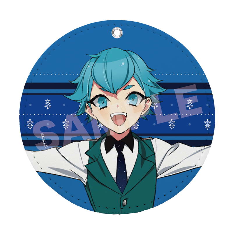 『美少年探偵団』レザーコースターキーホルダー 01 双頭院 学