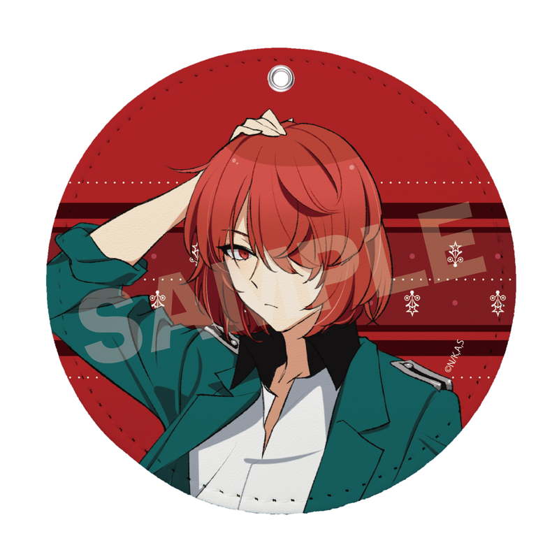 『美少年探偵団』レザーコースターキーホルダー 03 袋井 満