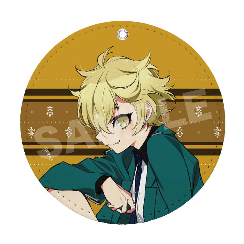 『美少年探偵団』レザーコースターキーホルダー 04 足利飆太