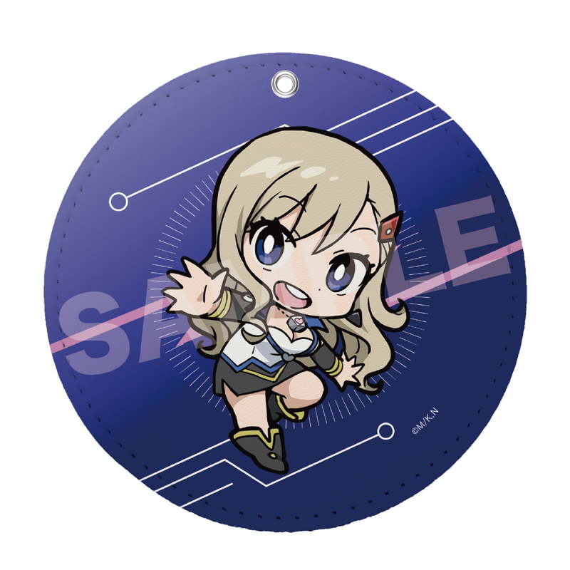 『EDENS ZERO』レザーコースターキーホルダー 02 レベッカ