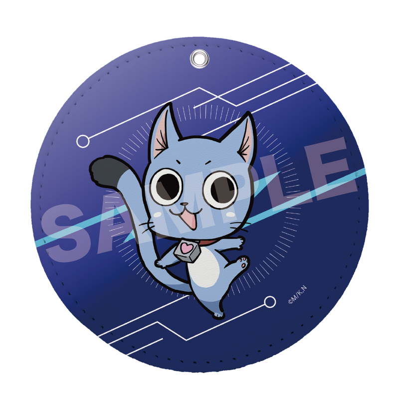 『EDENS ZERO』レザーコースターキーホルダー 03 ハッピー