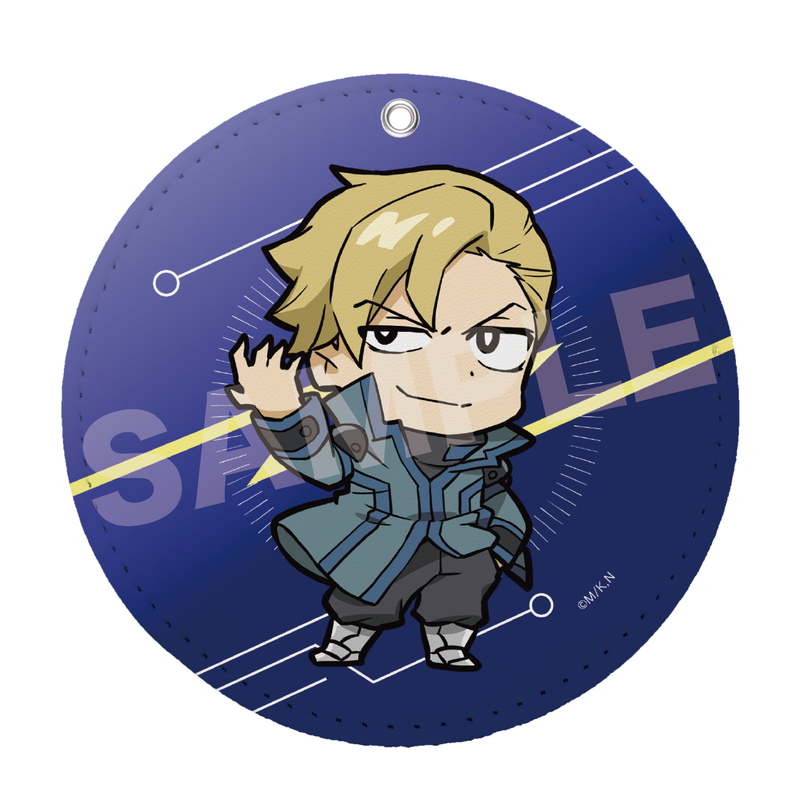 『EDENS ZERO』レザーコースターキーホルダー 04 ワイズ