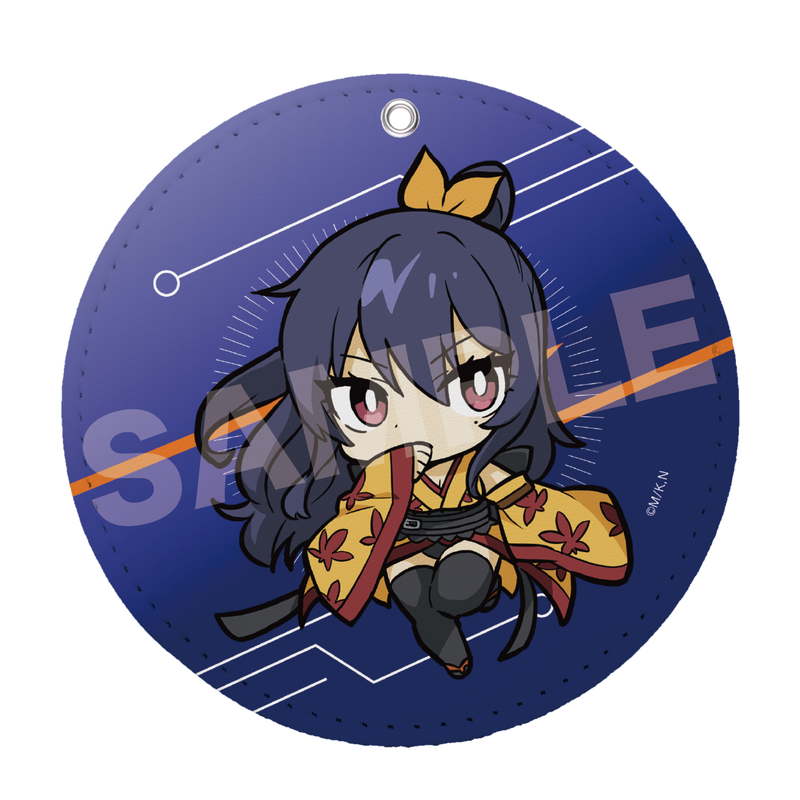 『EDENS ZERO』レザーコースターキーホルダー 05 ホムラ