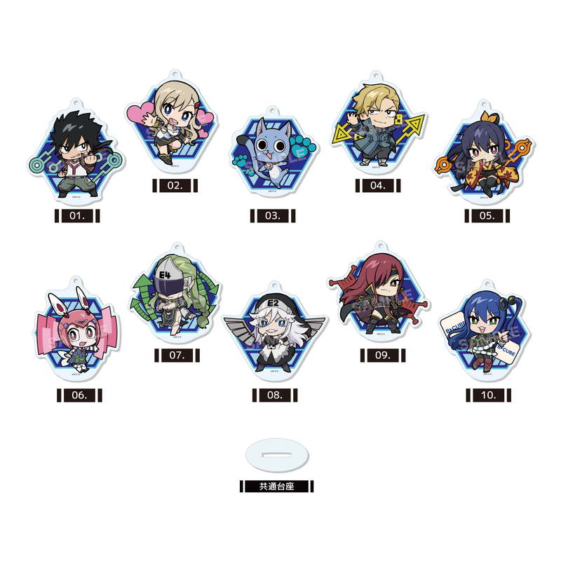 『EDENS ZERO』まるっとスタンドキーホルダー 第1弾 全10種 コンプリートBOXセット