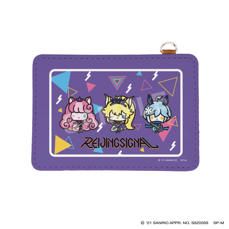 『SHOW BY ROCK!!』レザーパスケース 05 REIJINGSIGNAL