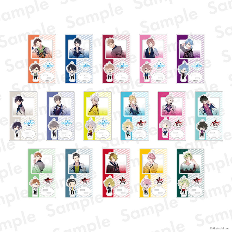 『JAZZ-ON!』アクリルスタンドキーホルダー 全16種