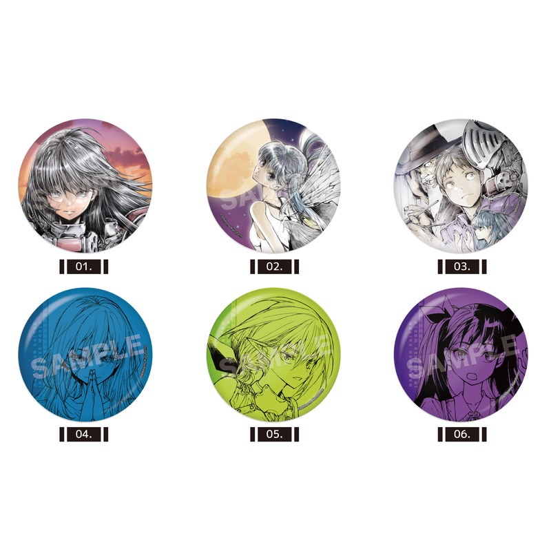 『便利屋斎藤さん、異世界に行く』メタリック缶バッジ 第1弾 全6種 コンプリートBOXセット