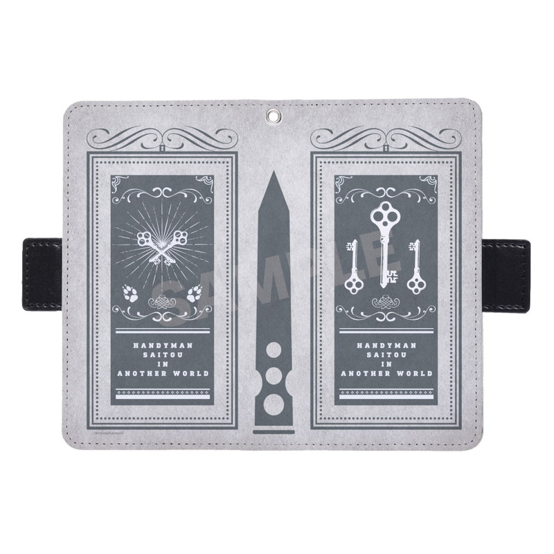 『便利屋斎藤さん、異世界に行く』手帳型スマホケース 01 イメージデザイン