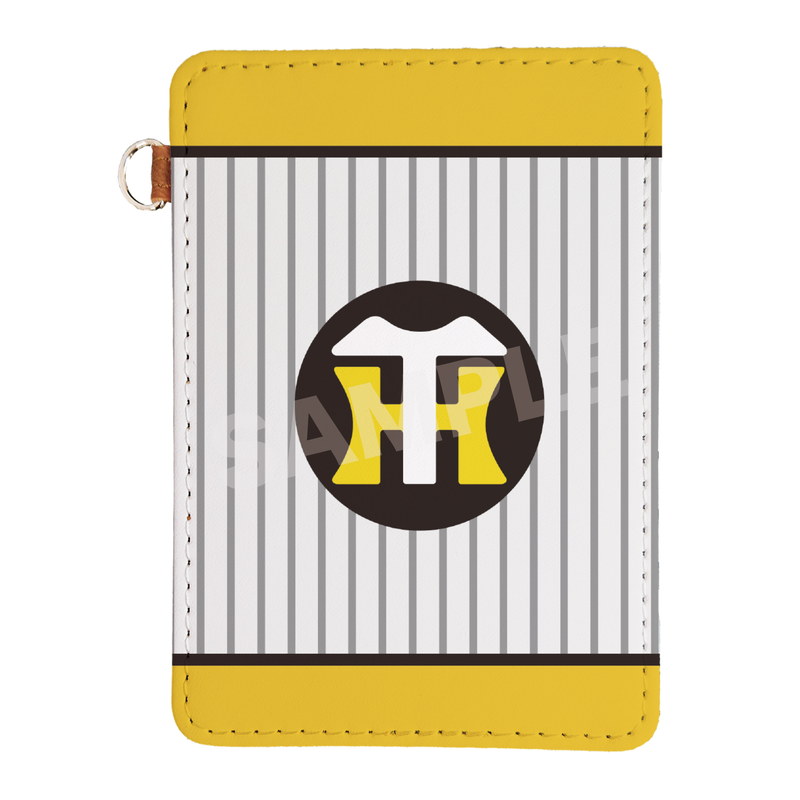 『阪神タイガース』レザーパスケース 02 HTロゴ