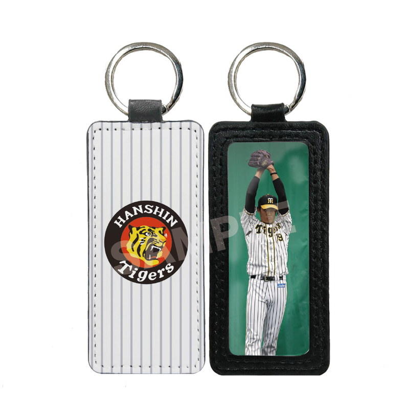 〚阪神タイガース〛ロゴテープキーホルダー 阪神タイガース〛ロゴテープキーホルダー 球団創設90周年記念