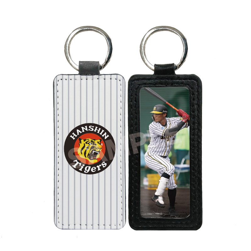 『阪神タイガース』レザーキーホルダー 07 糸井