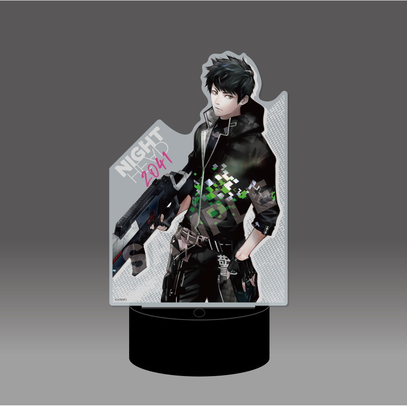 『NIGHT HEAD 2041』LEDビッグアクリルスタンド 04 黒木ユウヤ