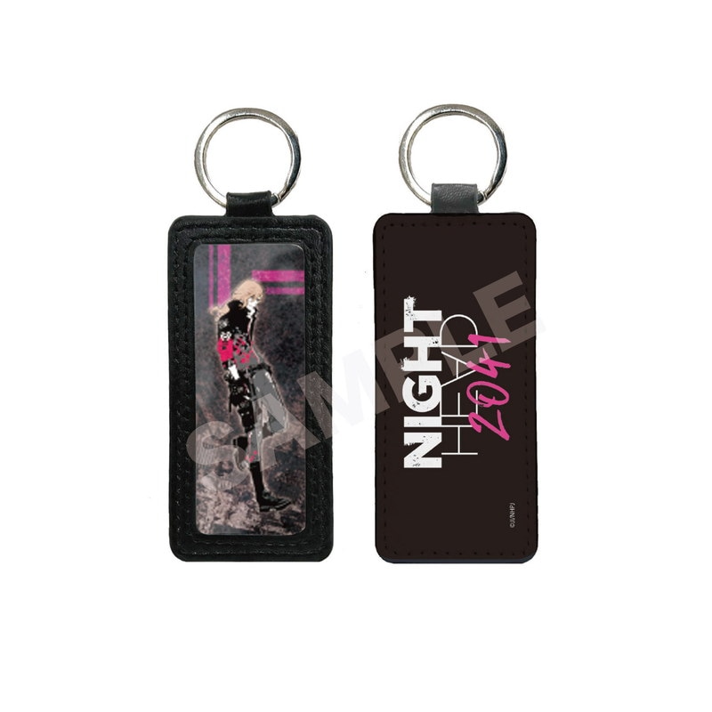 『NIGHT HEAD 2041』レザーキーホルダー 03 黒木タクヤ