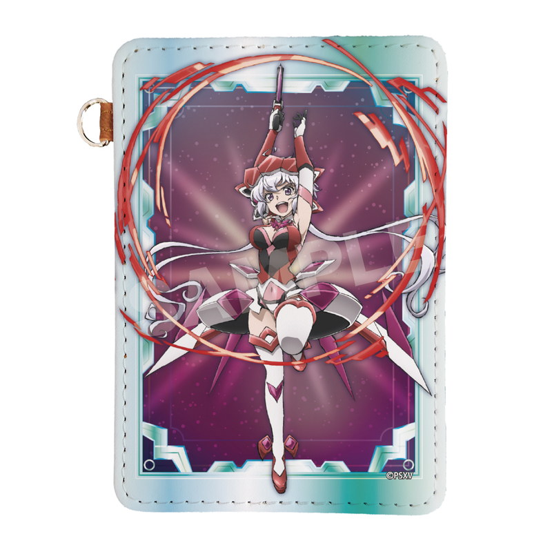 『戦姫絶唱シンフォギアXV』レザーパスケース 03 雪音 クリス