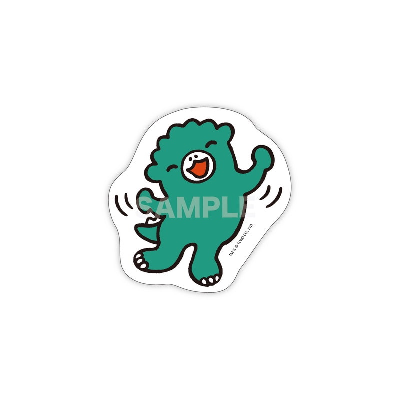 『ちびゴジラ』ステッカー 01 ちびゴジラ