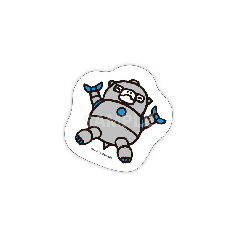『ちびゴジラ』ステッカー 06 ちびメカゴジラ