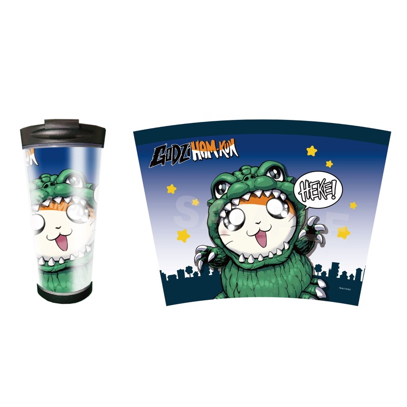 『ゴジハムくん』クリアタンブラー 01 ゴジハムくん