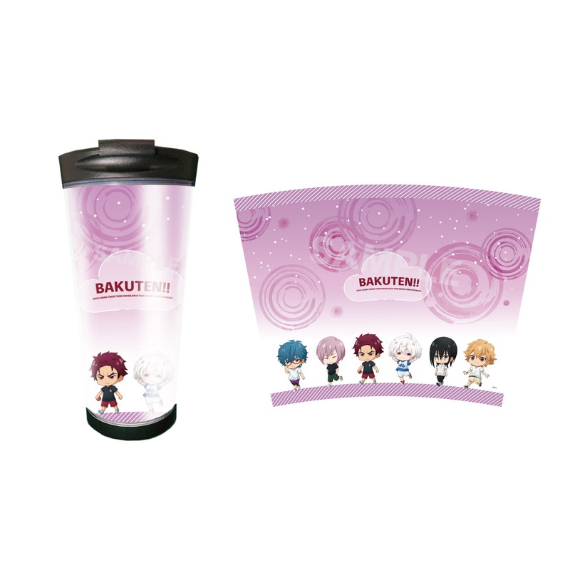 『バクテン!!』クリアタンブラー 02 シロ高