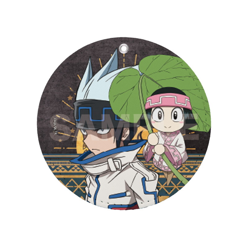『SHAMAN KING』レザーコースターキーホルダー 11 ホロホロ/コロロ
