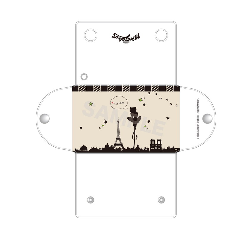 ミラキュラス レディバグ＆シャノワール』クリアマルチケース 02 シャ