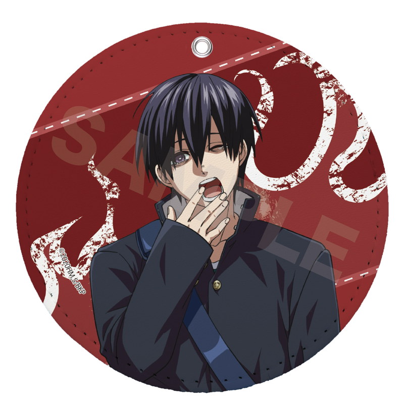 『灼熱カバディ』レザーコースターキーホルダー 02 王城正人