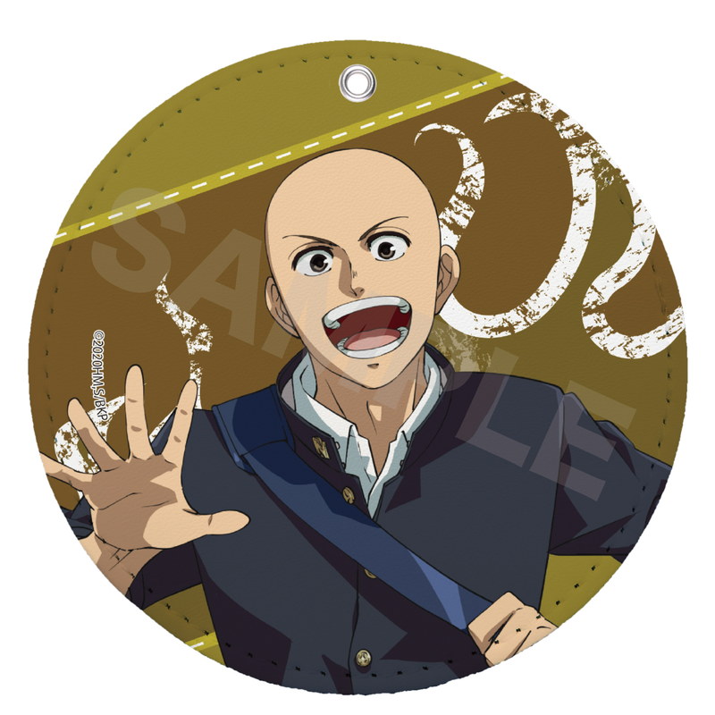 『灼熱カバディ』レザーコースターキーホルダー 03 畦道相馬