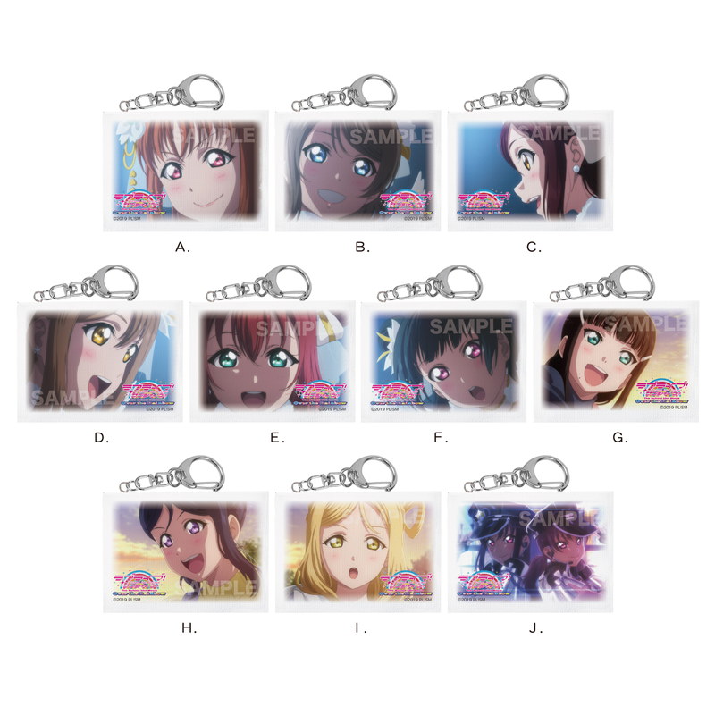 『ラブライブ！サンシャイン!!』ミニチュアキャンバスキーホルダー 第3弾 全10種 コンプリートBOXセット