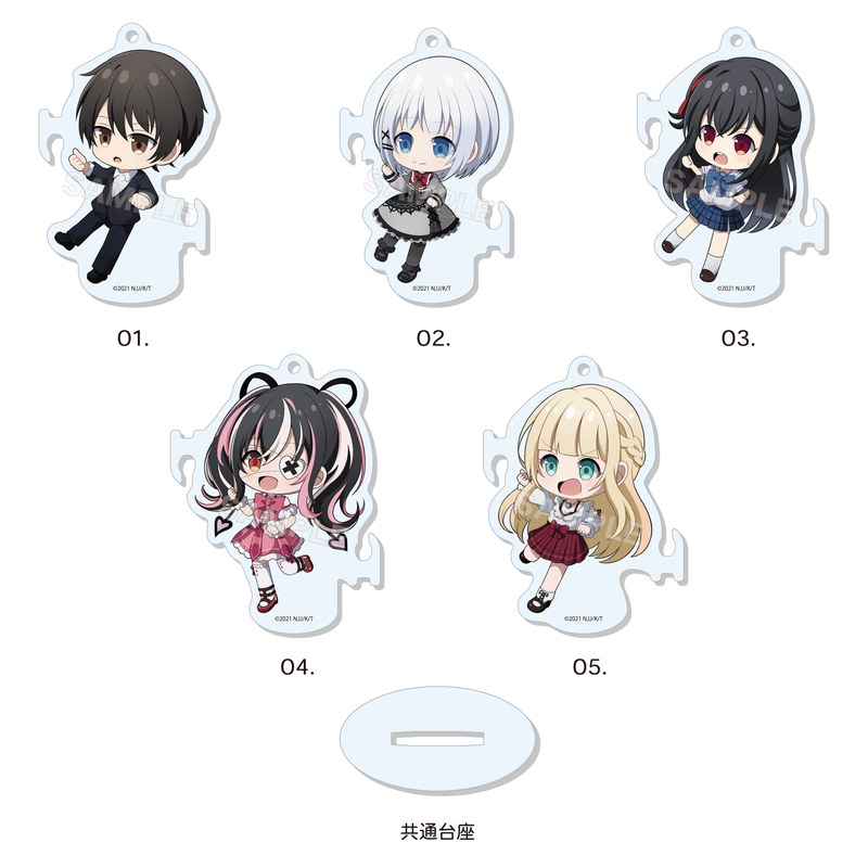 探偵はもう、死んでいる。』ぐいっと！ メタリック缶バッジ 第1弾 全5