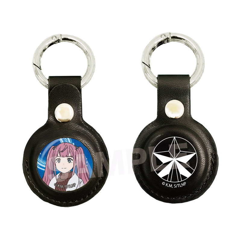 『月とライカと吸血姫』レザーGPSタグケース 03 アーニャ