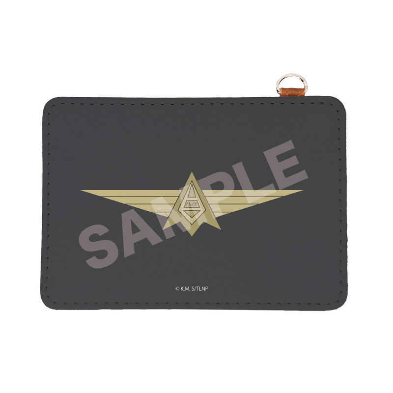 『月とライカと吸血姫』レザーパスケース 02 ツィルニトラ共和国空軍マーク