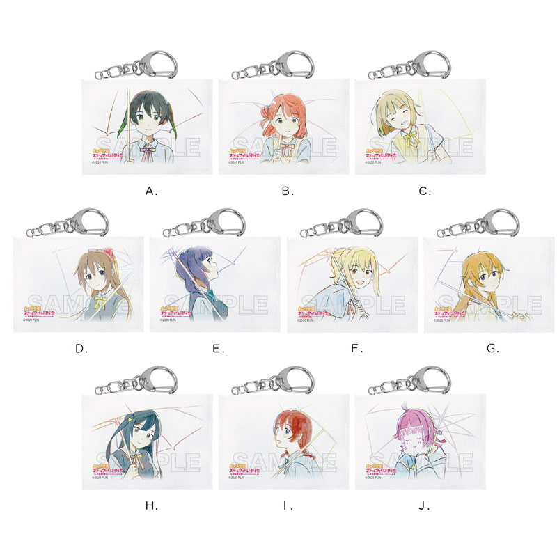 『ラブライブ！虹ヶ咲学園スクールアイドル同好会』ミニチュアキャンバスキーホルダー 第3弾 全10種 コンプリートBOXセット