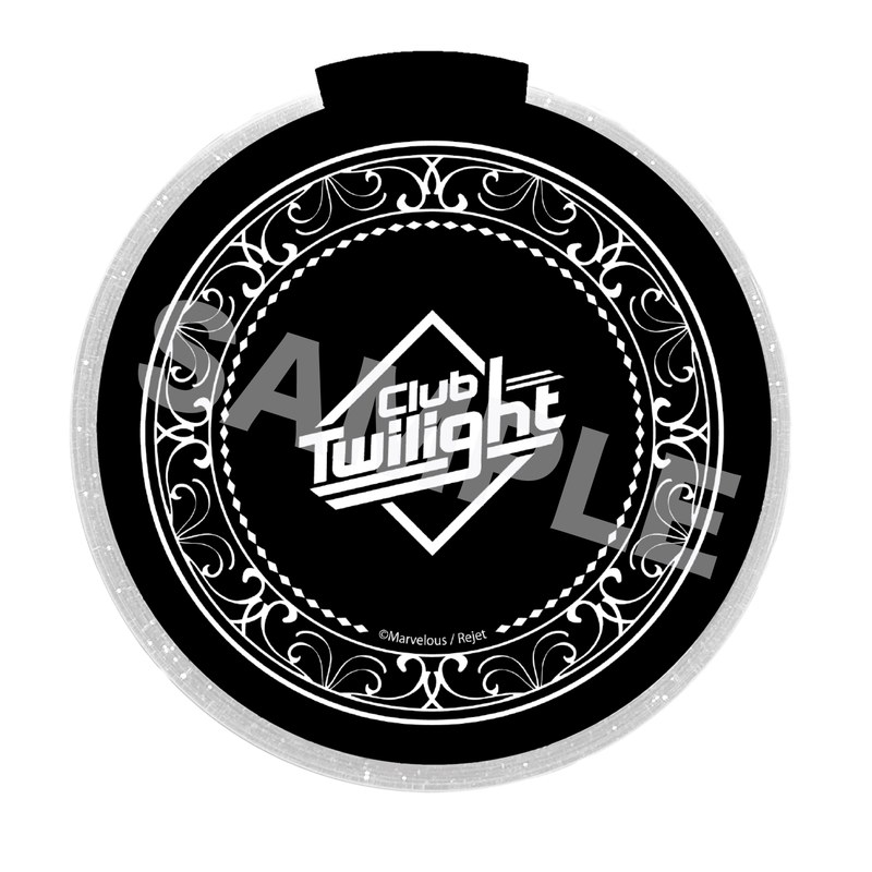 『ファビュラスナイト』光るデザインコースター 02 トワイライト