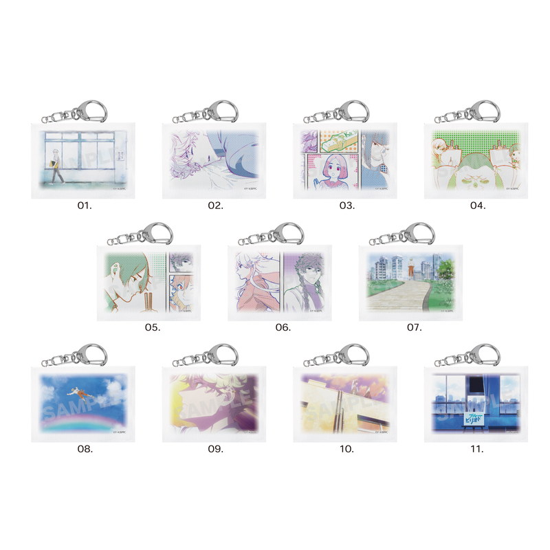 『ブルーピリオド』ミニチュアキャンバスキーホルダー 第1弾 全11種 コンプリートBOXセット