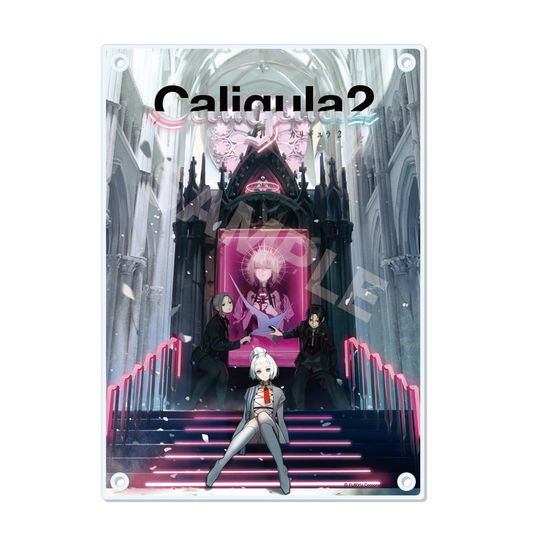 Caligula2-カリギュラ2-』ぐいっと！ メタリック缶バッジ 第1弾