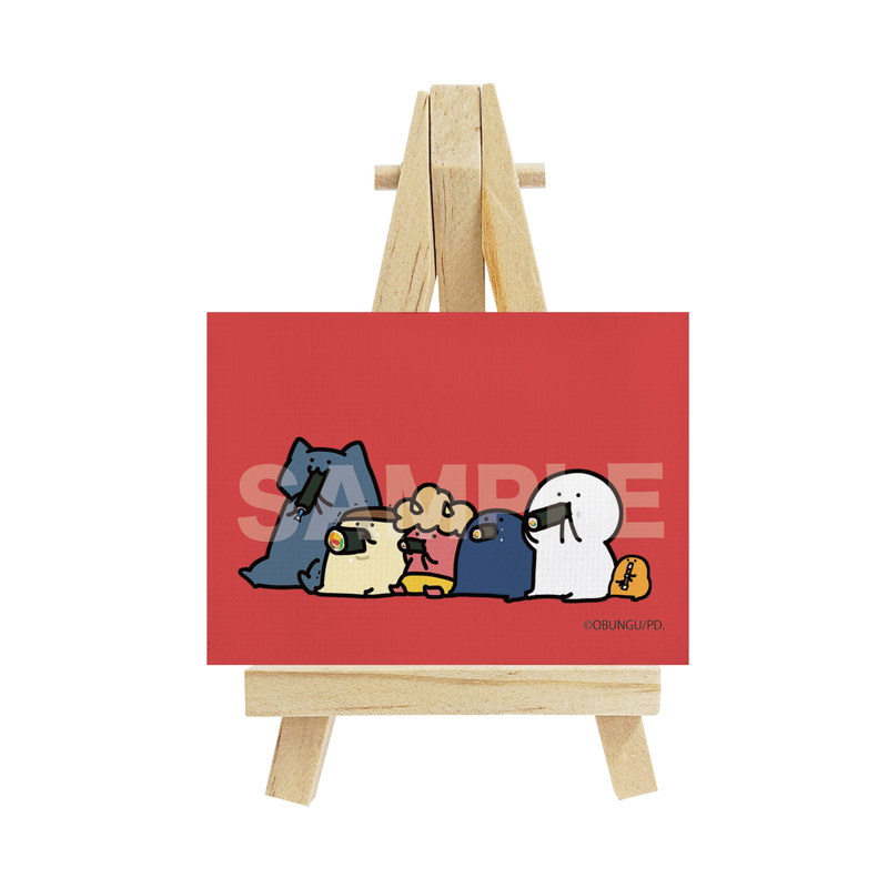 お文具といっしょ ミニイラストキャンバス 01 恵方巻 くりすと Cs Front Online Shop