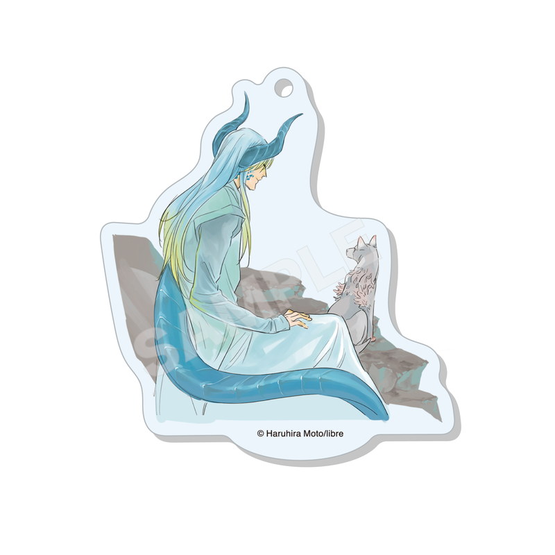 『マウリと竜』まるっとスタンドキーホルダー 03 ひとりぼっちのタンタ