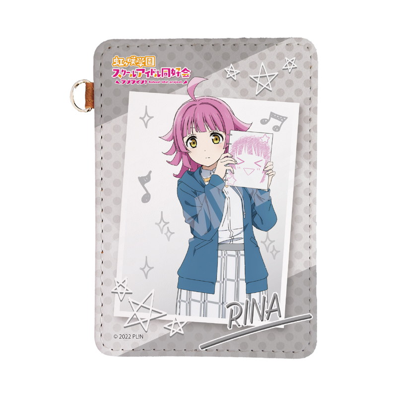 ラブライブ！虹ヶ咲学園スクールアイドル同好会』レザーパスケース J