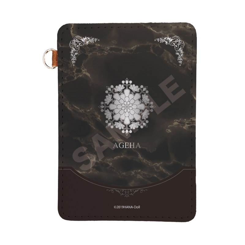 『華Doll＊』レザーパスケース 08 烏麻 亜蝶