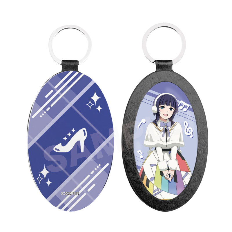 『ラブライブ！虹ヶ咲学園スクールアイドル同好会』レザーキーホルダー D 朝香 果林 vol.2