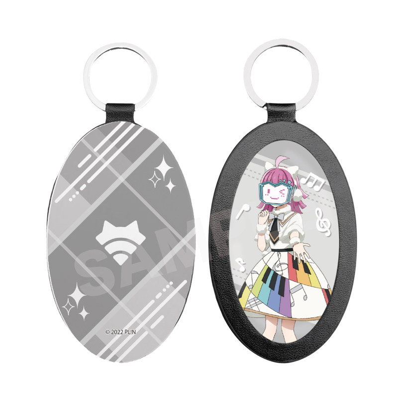 『ラブライブ！虹ヶ咲学園スクールアイドル同好会』レザーキーホルダー I 天王寺 璃奈 vol.2