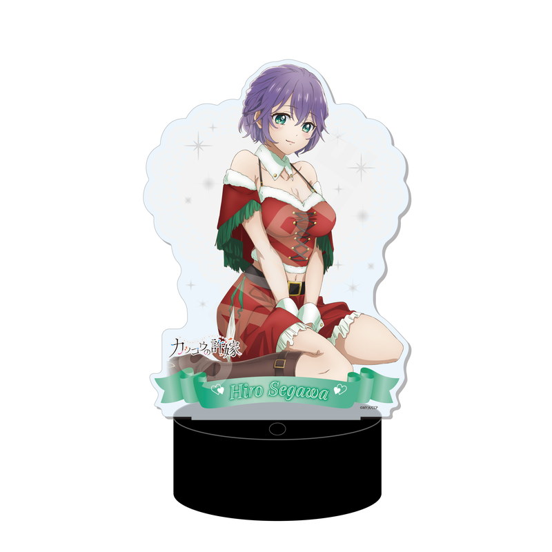 カッコウの許嫁瀬川ひろアパレルコラボアクリルスタンド カッコウの許嫁』LEDビッグアクリルスタンド 05 瀬川ひろ(クリスマス
