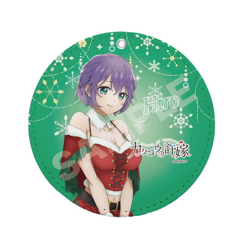 『カッコウの許嫁』レザーコースターキーホルダー 05 瀬川ひろ(クリスマス)