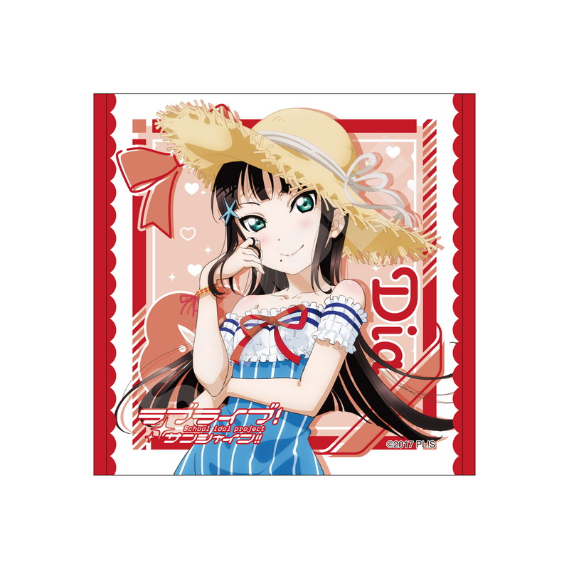 『ラブライブ！サンシャイン!!』ハンドタオル D 黒澤 ダイヤ