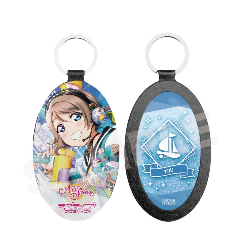 『ラブライブ！スクールアイドルフェスティバル ALL STARS』レザーキーホルダー N 渡辺 曜