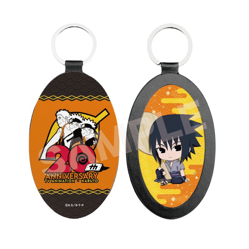 Naruto ナルト 疾風伝 レザーキーホルダー 02 うちはサスケ くりすと Cs Front Online Shop