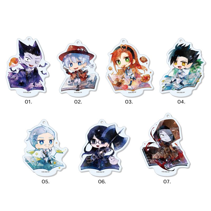 吸血鬼すぐ死ぬ』キャラでるアート まるっとスタンドキーホルダー 第1