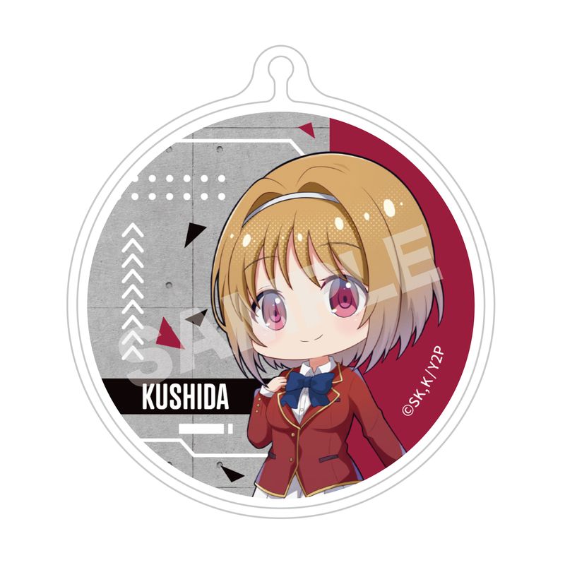 『ようこそ実力至上主義の教室へ』ミラー付きスマホグリップ 04 櫛田桔梗