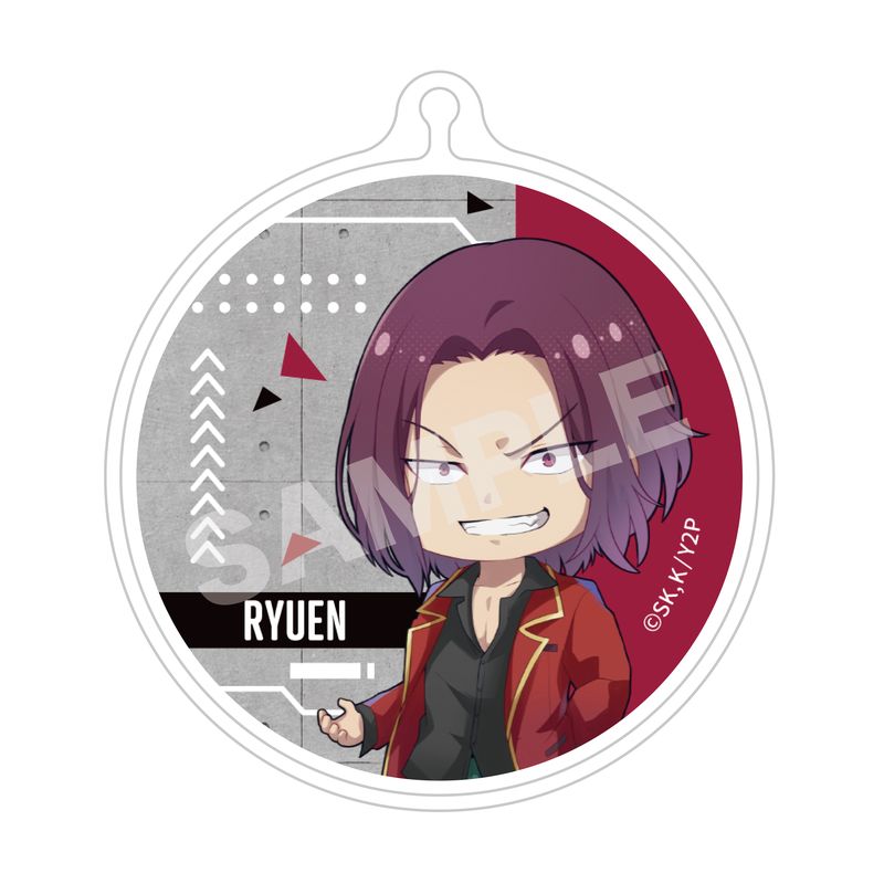 『ようこそ実力至上主義の教室へ』ミラー付きスマホグリップ 09 龍園翔